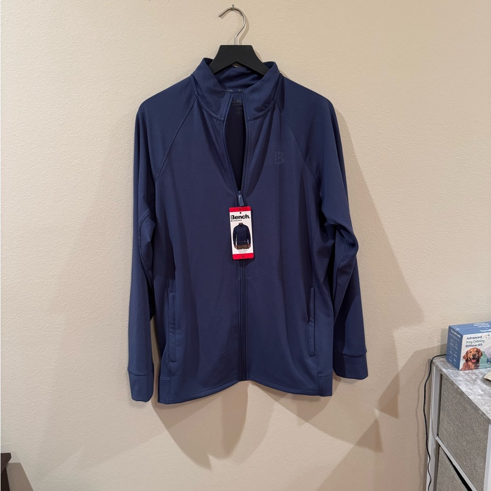 NWT Men’s Bench Navy Zip-Up Jacket